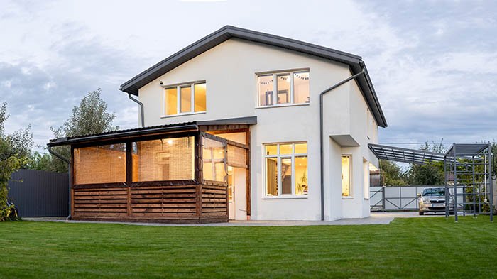 Travaux d'extension de maison