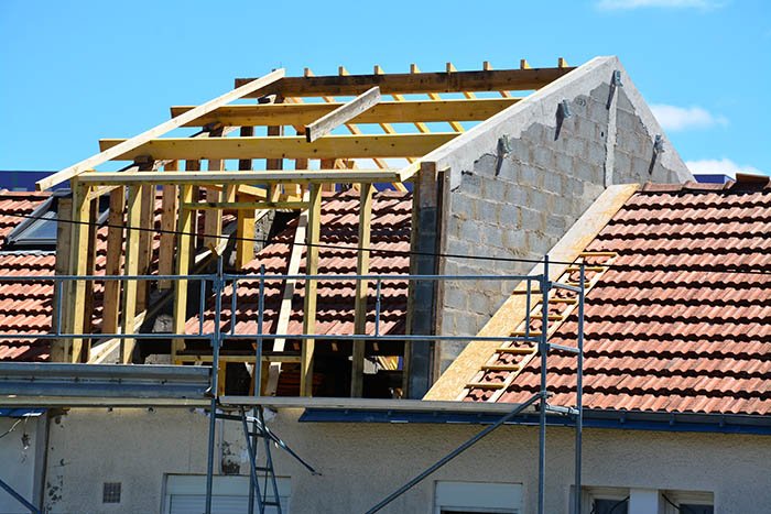 Surélévation de maison